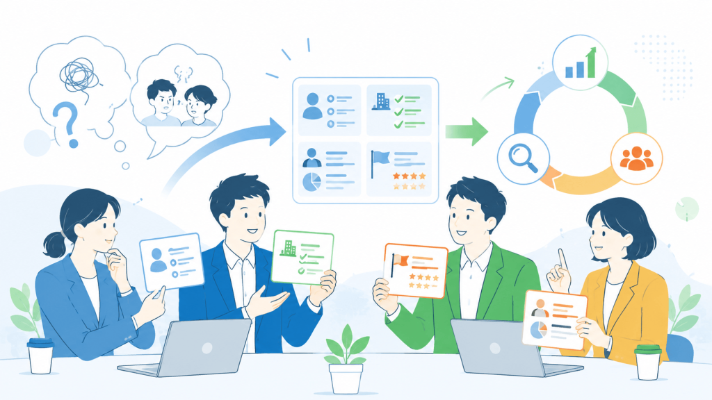 リード品質を上げる月次フィードバック、営業とマーケで何を話す？